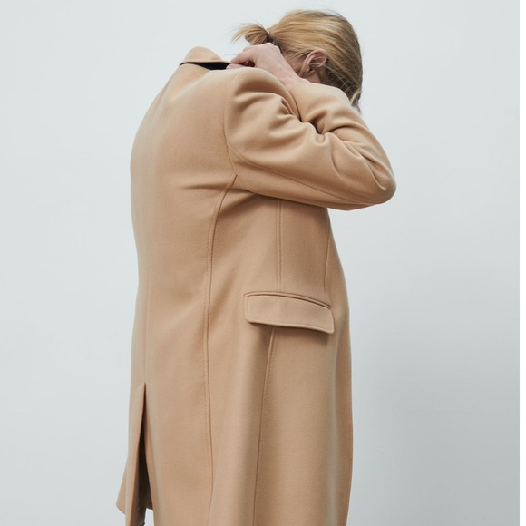 𝗭𝗮𝗿𝗮 • Wool Blend Coat - Picture 6 of 16